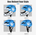 5WEST BIKING New White Motorcycle Helmets Custom Designing Crash Full Face Kids Dirt Bike Helmet For Kids.png