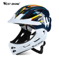 WEST BIKING New White Motorcycle Helmets Custom Designing Crash Full Face Kids Dirt Bike Helmet For Kids.png