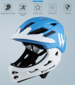 WEST BIKING New White Motorcycle Helmets Custom Designing Crash Full Face Kids Dirt Bike Helmet For Kids 2.png