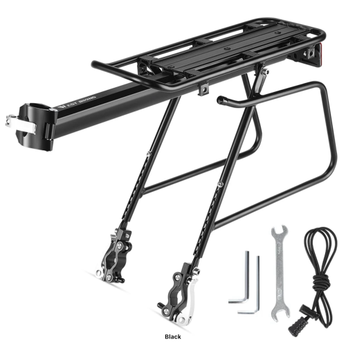 WEST BIKING Quick Release Bicycle Rear Luggage Cargo Rack With Reflective Sheet Adjustable Aluminium Alloy Bike Rear Rack 2.png